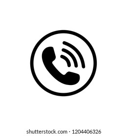 Call icon symbol vector. symbol for web site Computer and mobile vector.