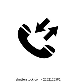 call icon , telephone icon vector