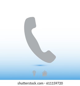 call icon, vector best flat icon, EPS