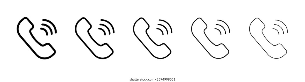 Call icon vector collection. EPS 10