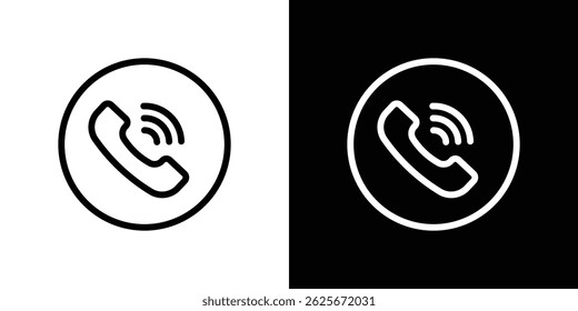 Call icon vector collection. vector sign illustration