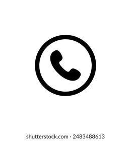 Call icon vector. Communication. Cellphone. 
