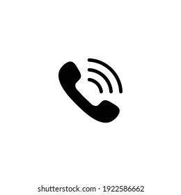 Call icon vector for computer, web and mobile app 