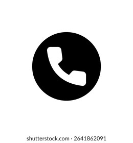 Call icon vector for computer, web and mobile app 