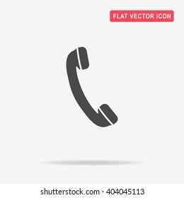 Call icon. Vector concept illustration for design.