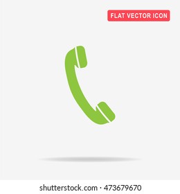 Call icon. Vector concept illustration for design.