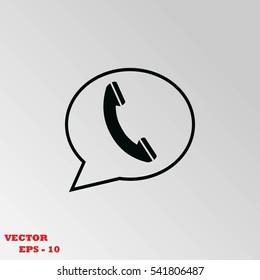 call icon, Vector EPS 10 illustration style