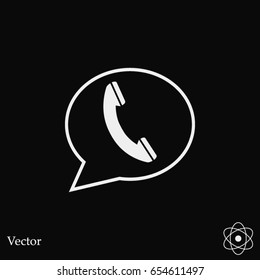 call icon, Vector EPS 10 illustration style