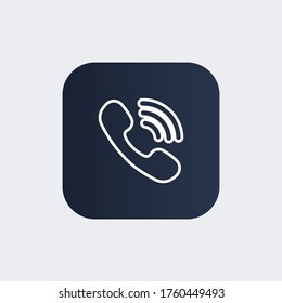 call Icon. Vector illustration EPS 10.