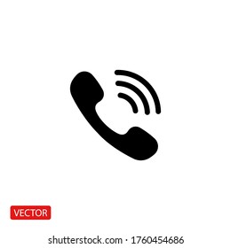 call Icon. Vector illustration EPS 10.