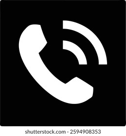 call icon vector illustration on white background