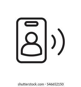 call icon vector illustration sign symbol