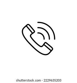 Call icon vector illustration. telephone sign and symbol. phone icon. contact us 