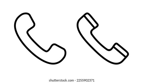 Call icon vector illustration. telephone sign and symbol. phone icon. contact us 