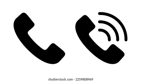 Call icon vector illustration. telephone sign and symbol. phone icon. contact us 