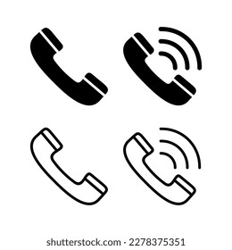 Call icon vector illustration. telephone sign and symbol. phone icon. contact us 