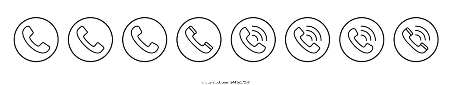 Call icon vector illustration. telephone sign and symbol. phone icon. contact us 