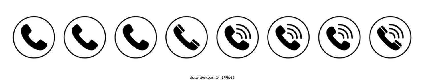 Call icon vector illustration. telephone sign and symbol. phone icon. contact us 