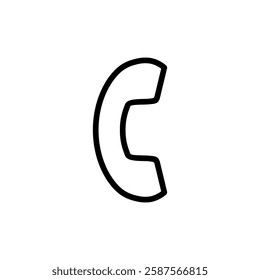 Call icon vector illustration. telephone sign and symbol. phone icon. contact us 