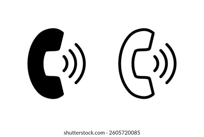 Call icon vector illustration. telephone sign and symbol. phone icon. contact us 