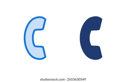Call icon vector illustration. telephone sign and symbol. phone icon. contact us 