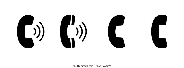 Call icon vector illustration. telephone sign and symbol. phone icon. contact us 