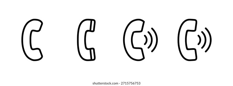 Call icon vector illustration. telephone sign and symbol. phone icon. contact us 