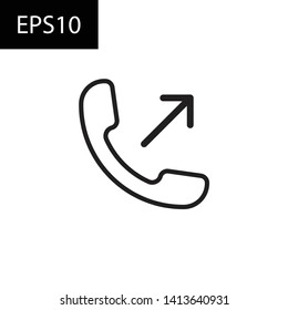 Call icon. Vector illustration. Web , mobile app. EPS10