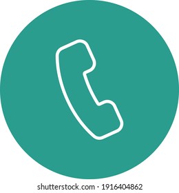 Call Icon vector image. Can be used for phone and tablet. Suitable for mobile apps, web apps and print media.