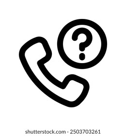 Aufrufsymbol. Vektorliniensymbol für Ihre Website, Ihr Handy, Ihre Präsentation und Ihr Logo-Design.