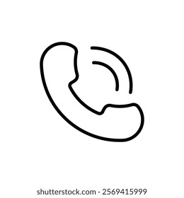 Call icon Vector logo outline