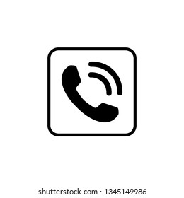 Call icon vector. mobile phone smartphone device gadget. telephone icon. Phone icon vector