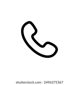 Call icon vector. Phone icon. Contact icon. Cell phone