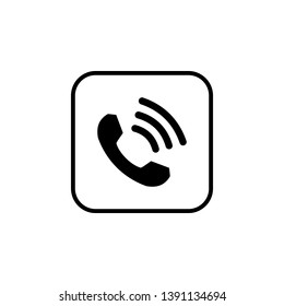 Call icon vector. Phone icon vector. mobile phone. telephone icon