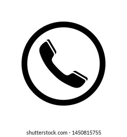 Call icon vector. Phone icon vector. mobile phone. telephone icon