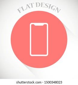 Call icon vector. Phone icon vector. mobile phone. telephone icon/Phone icon in trendy flat style isolated on grey background. Handset icon with waves. Telephone symbol for your web site design