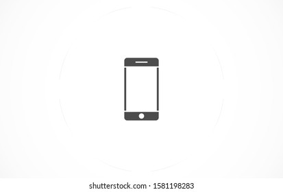 Call icon vector. Phone icon vector. mobile phone. telephone icon/Phone icon in trendy flat style isolated on grey background. Handset icon with waves. Telephone symbol for your web site design
