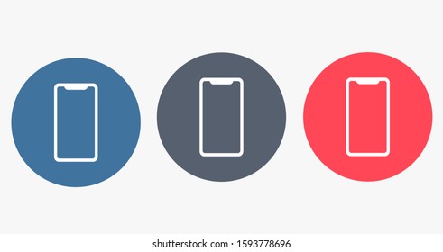 Call icon vector. Phone icon vector. mobile phone. telephone icon/Phone icon in trendy flat style isolated on grey background. Handset icon with waves. Telephone symbol for your web site design