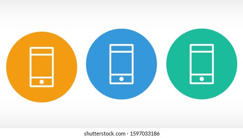 Call icon vector. Phone icon vector. mobile phone. telephone icon/Phone icon in trendy flat style isolated on grey background. Handset icon with waves. Telephone symbol for your web site design