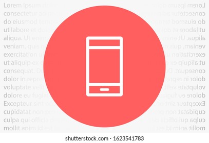 Call icon vector. Phone icon vector. mobile phone. telephone icon/Phone icon in trendy flat style isolated on grey background. Handset icon with waves. Telephone symbol for your web site design