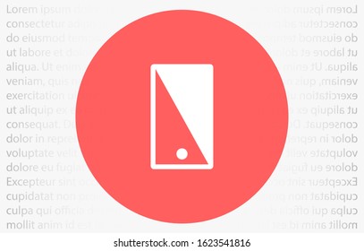 Call icon vector. Phone icon vector. mobile phone. telephone icon/Phone icon in trendy flat style isolated on grey background. Handset icon with waves.  
