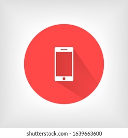 Call icon vector. Phone icon vector. mobile phone. telephone icon/Phone icon in trendy flat style isolated on grey background. Handset icon with waves. Telephone symbol for your web site design