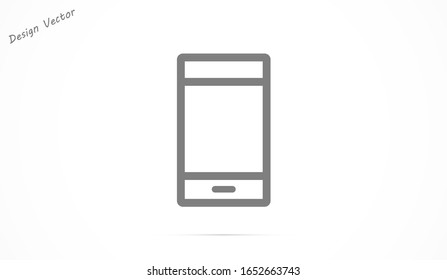 Call icon vector. Phone icon vector. mobile phone. telephone icon/Phone icon in trendy flat style isolated on grey background. Handset icon with waves. Telephone symbol for your web site design