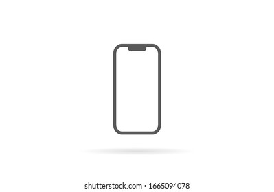 Call icon vector. Phone icon vector. mobile phone. telephone icon/Phone icon in trendy flat style isolated on grey background. Handset icon with waves. Telephone symbol for your web site design