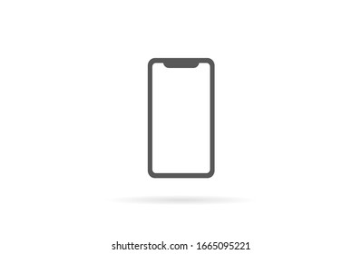 Call icon vector. Phone icon vector. mobile phone. telephone icon/Phone icon in trendy flat style isolated on grey background. Handset icon with waves. Telephone symbol for your web site design