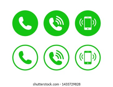 Call icon vector, Phone icon Symbol vector