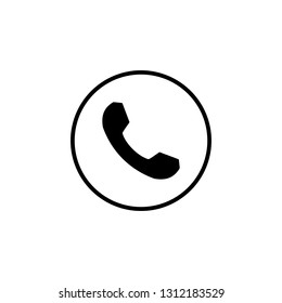 Call icon vector. Phone icon vector. telephone icon