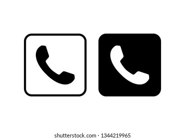 Call icon vector. Phone icon vector. telephone icon