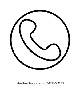 call icon vector. call sign. call icon for web and app. vector illustration