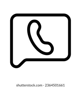 Call Icon Vector Symbol Design Illustration